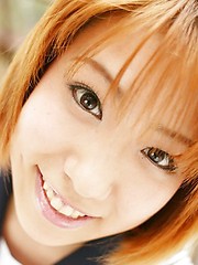 Naughty Yuri likes getting dressed in her sailor suit